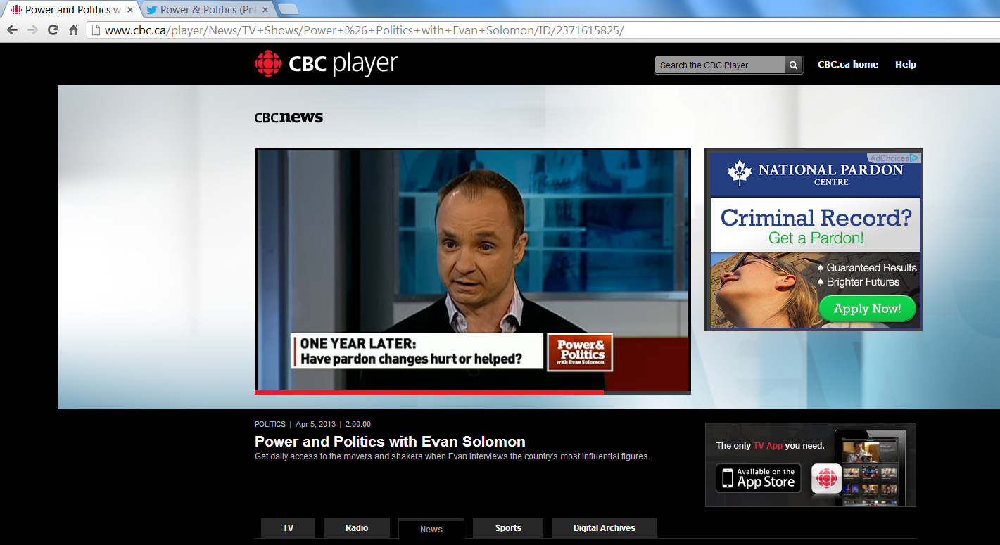 Pardon Changes CBC2